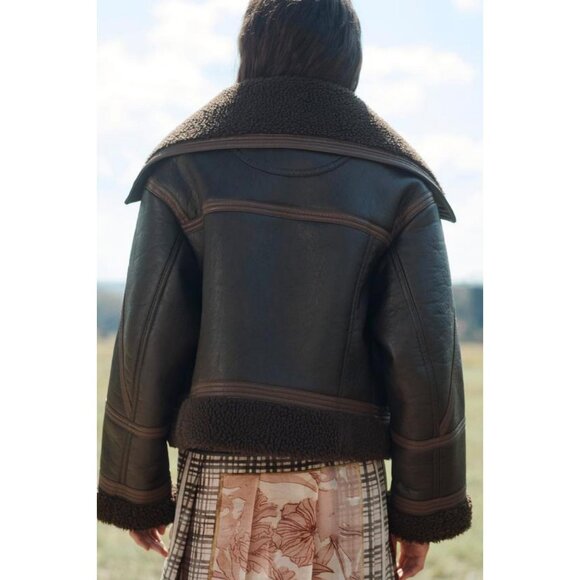 ZARA LIMITED EDITION REVERSIBLE JACKET - Picture 4 of 10